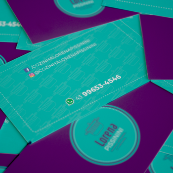 Lorena Pissinini Cozinha Artesanal e Funcional - Cartão de Visita