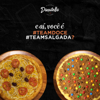Pizzaria Donatello - Post Redes Sociais