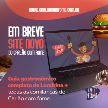 Carlão com Fome - Post redes sociais