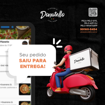 Pizzaria Donatello - Post Redes Sociais
