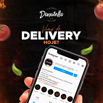 Pizzaria Donatello - Post Redes Sociais