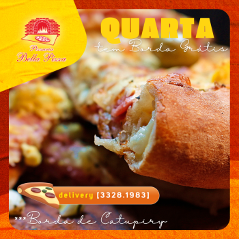 Bella Pizza Pizzaria - Post Redes Sociais