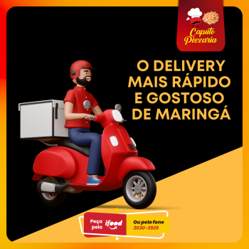 Caputo Pizzaria - Post Redes Sociais