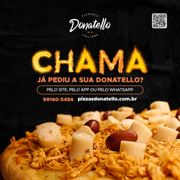 Pizzaria Donatello - Post Redes Sociais