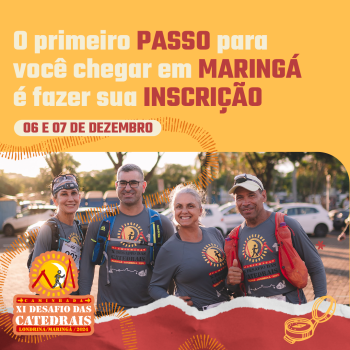 Desafio das Catedrais - Post Redes Sociais